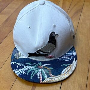 Staple Pigeon brand snap-back cap flat brim